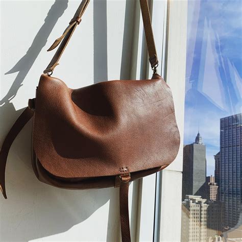 soft brown leather bag